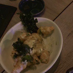 camarones tempura deliciosos