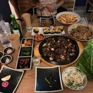 Barbacoa Coreana y otros platos