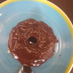 donut de chocolate vegan