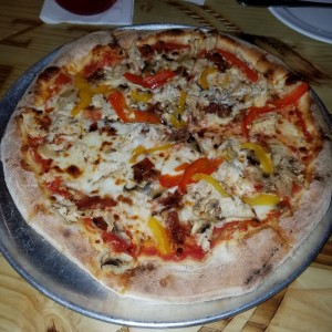 Pizza de pollo