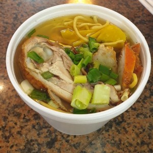 Sopa de wan ton