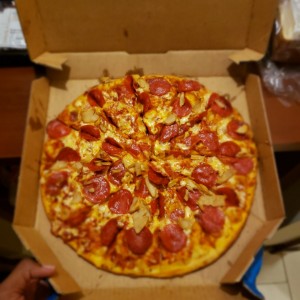 pepperoni and chicken