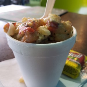 Ceviche de camarón