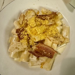 Rigatoni Ni Carbonara Ni Alfredo