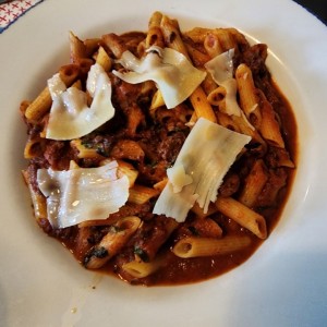 Pastas - Paccheri Alla Bolognesa