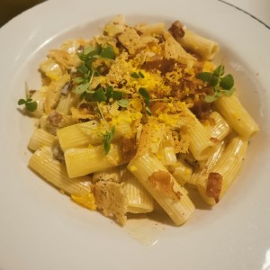 Rigatoni Ni Carbonara Ni Alfredo