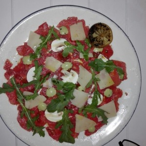 Carpaccio di manzo