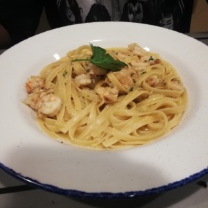 pasta de camarones