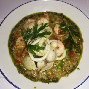 Rissotto frutos del mar