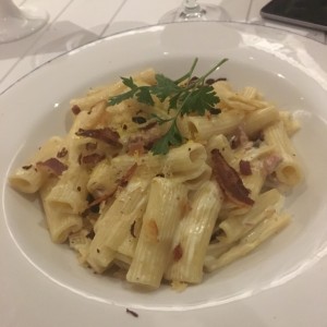 rigatonni carbonara