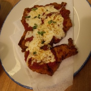 Secondi Piatti - Milanesa de pollo