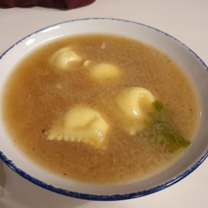 sopa de pollo