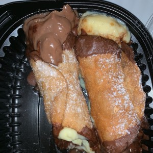 canoli de nutella