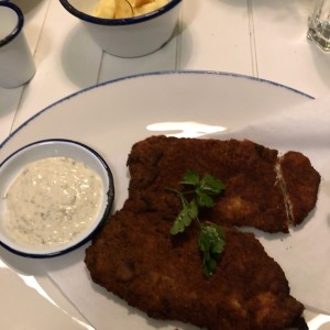 milanesa de pollo