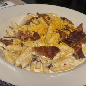 Rigatoni Ni Carbonara Ni Alfredo