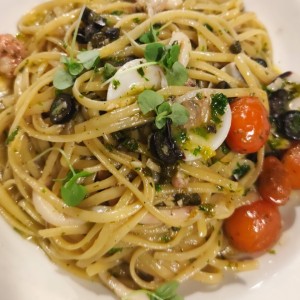 Linguini frutos del mar