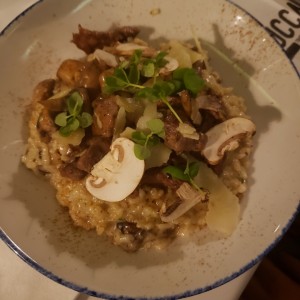 Risotto con hongos