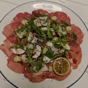 Carpaccio di manzo