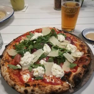 Pizza Imperiale + Birra Angelo Poretti #5