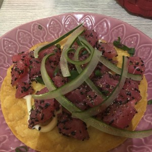 taco de atun