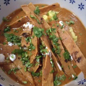 sopa de tortilla