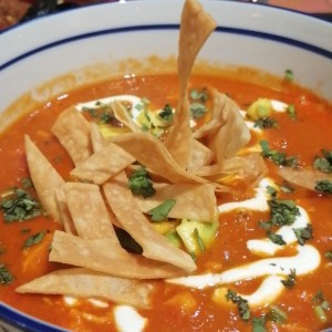 Sopa de tortilla