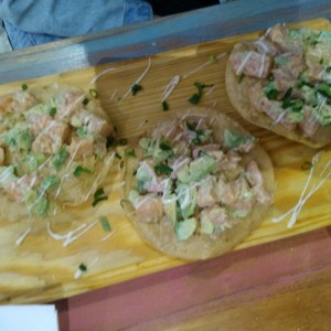 Tacos Tartar De Salmon