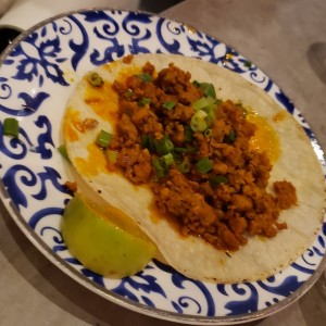 Taco de Chorizo