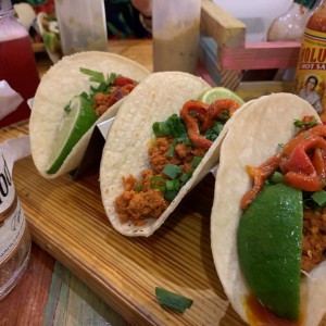 taco de chorizo