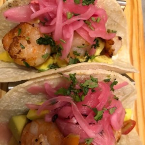 tacos de camarones