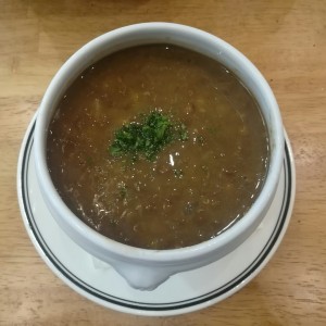 sopa de lentejas