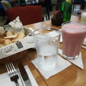 Batido de fresa