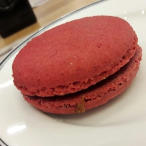 Macaron de frambuesa