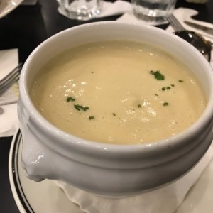 Sopa de puerros