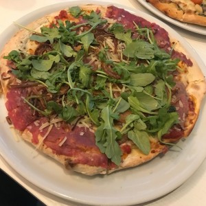 Pizza Carpaccio de Res