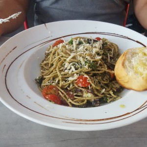 Pasta hecha con ingredientes elegidos.