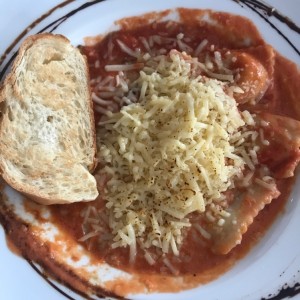 raviolis de zapallo