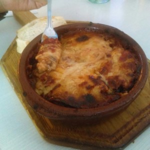 lasagna de berenjenas $10.99