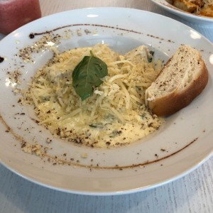 raviolis con manzana