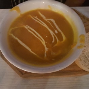 crema de zapallo