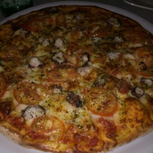 Pizza de pulpo