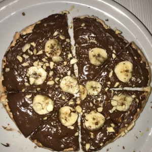 Pizza de Nutella