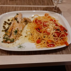 Corvina al limon
