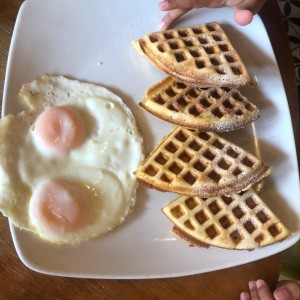 Waffles sencillos