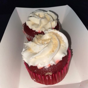 Cupcake de red velvet