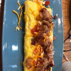 omelette de bacon