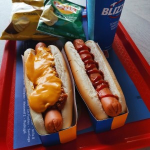 Chili dog y Deluxe