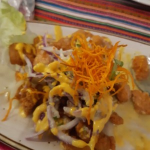 Entradas Calientes - Ceviche Frito