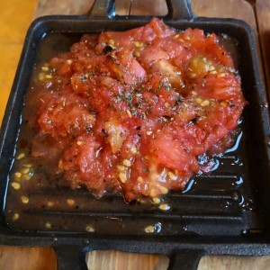 Tomate salteados 