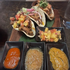 Trio de tacos 